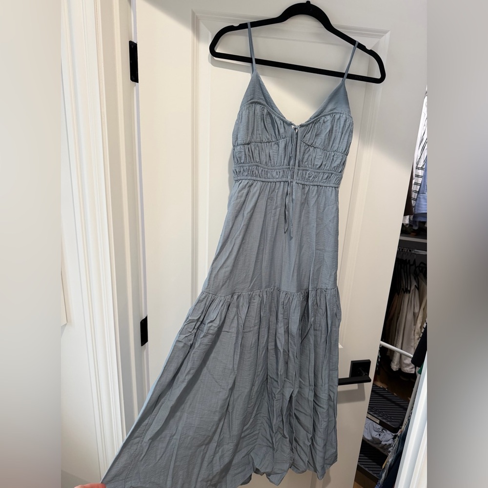 Chic Blue Maxi Dress